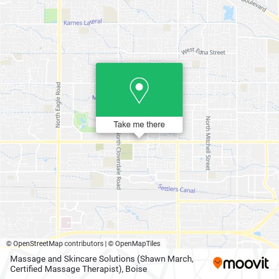 Mapa de Massage and Skincare Solutions (Shawn March, Certified Massage Therapist)