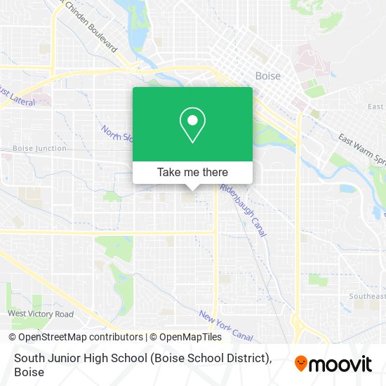 South Junior High School (Boise School District) map