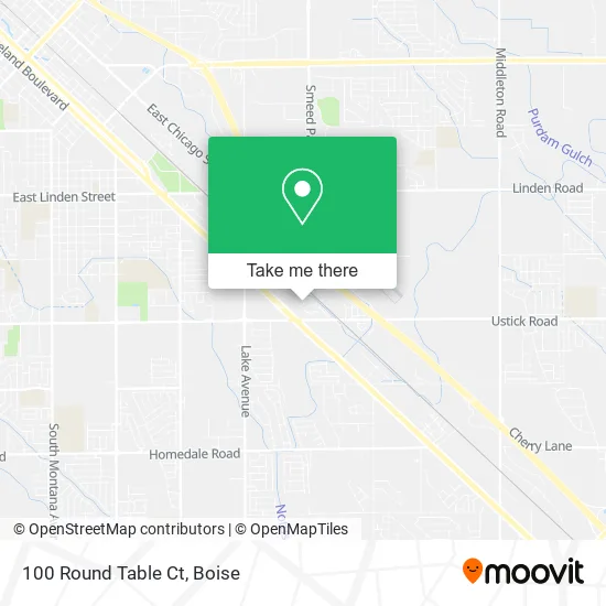 Mapa de 100 Round Table Ct