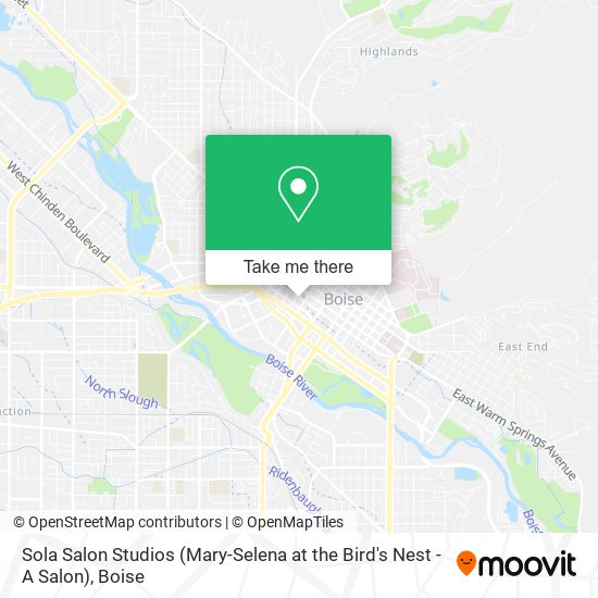 Sola Salon Studios (Mary-Selena at the Bird's Nest - A Salon) map