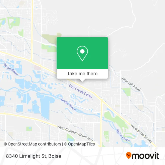 8340 Limelight St map
