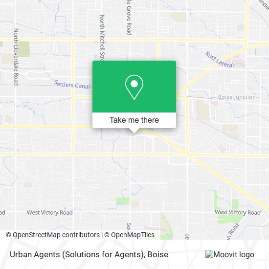 Urban Agents (Solutions for Agents) map