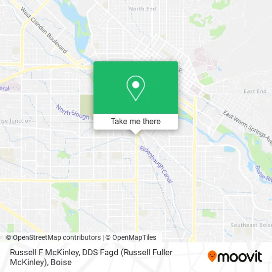 Mapa de Russell F McKinley, DDS Fagd (Russell Fuller McKinley)