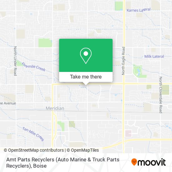 Amt Parts Recyclers (Auto Marine & Truck Parts Recyclers) map