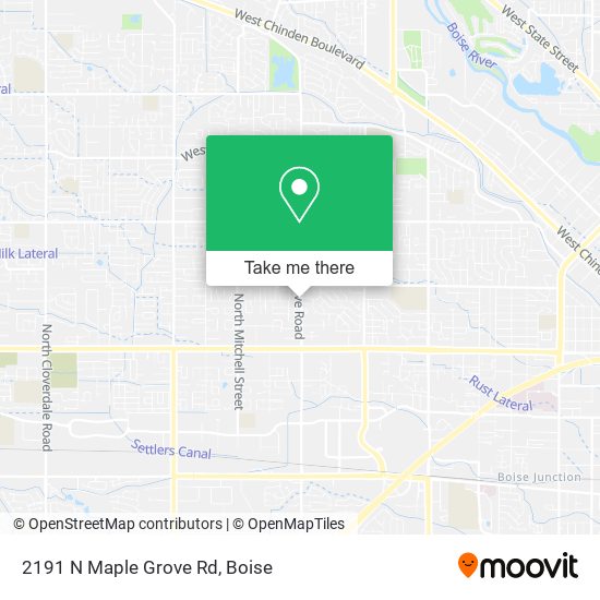 2191 N Maple Grove Rd map