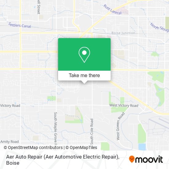 Aer Auto Repair (Aer Automotive Electric Repair) map