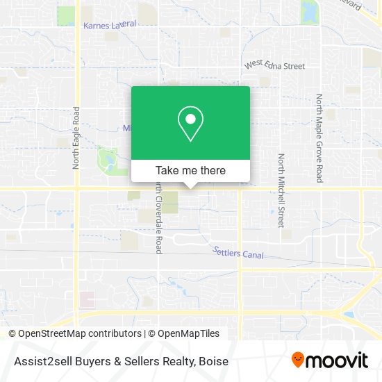 Assist2sell Buyers & Sellers Realty map