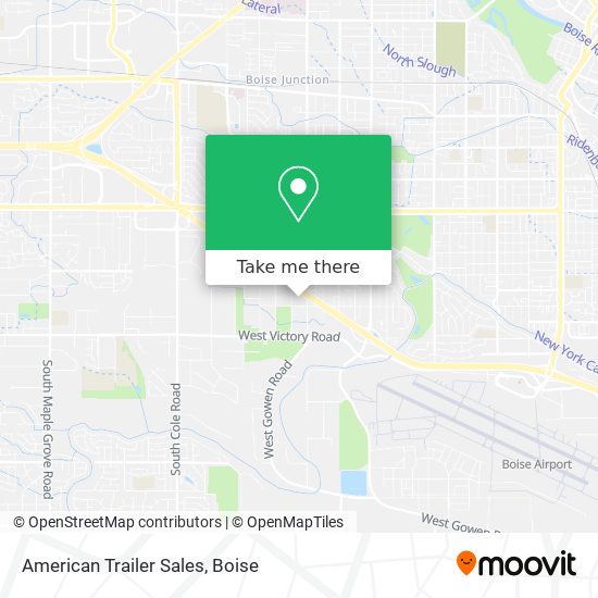 Mapa de American Trailer Sales
