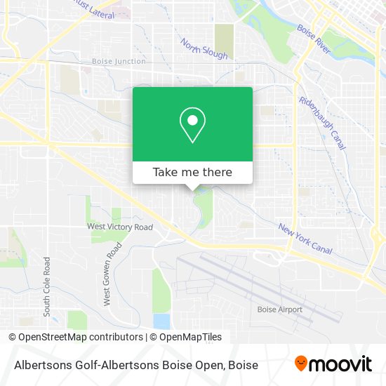 Albertsons Golf-Albertsons Boise Open map