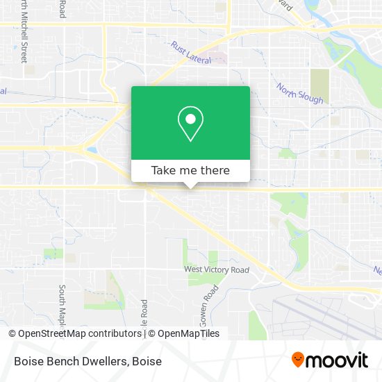 Mapa de Boise Bench Dwellers