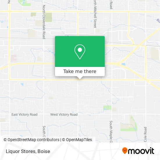 Liquor Stores map