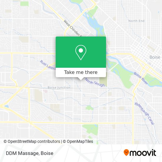 DDM Massage map