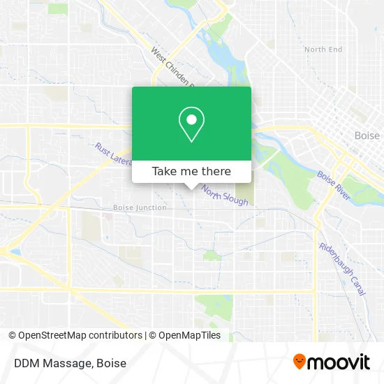 DDM Massage map