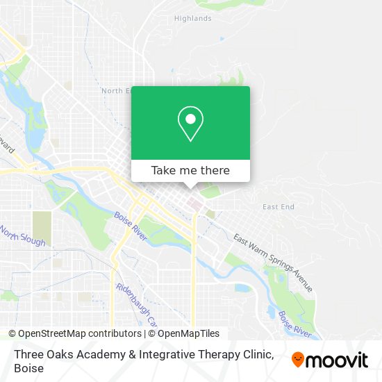 Three Oaks Academy & Integrative Therapy Clinic map