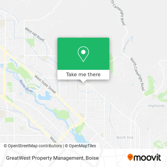 GreatWest Property Management map