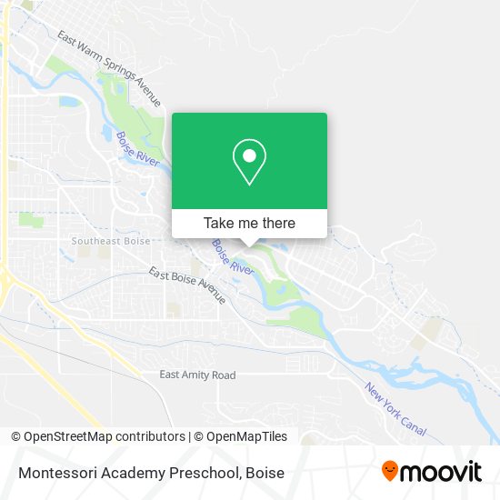 Mapa de Montessori Academy Preschool