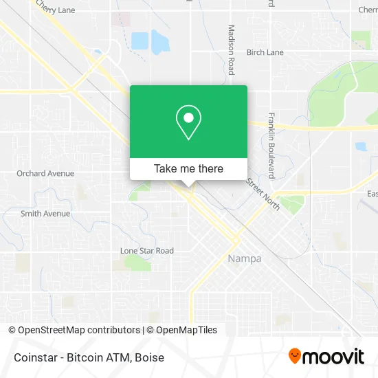 Coinstar - Bitcoin ATM map