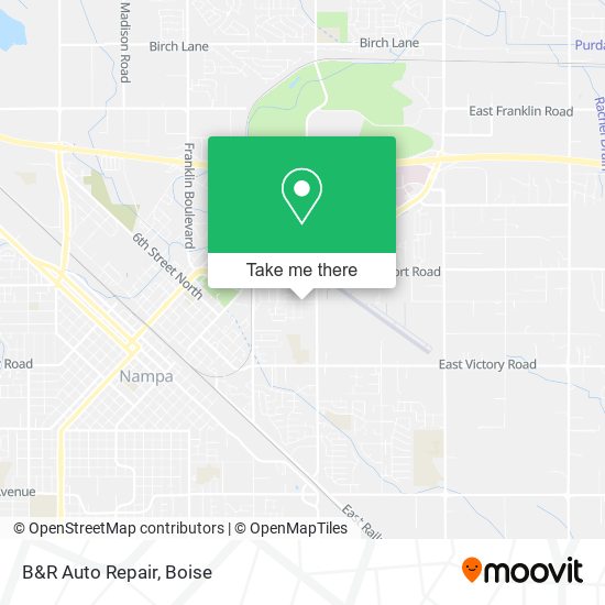 B&R Auto Repair map