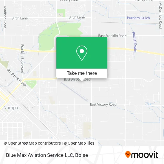 Blue Max Aviation Service LLC map