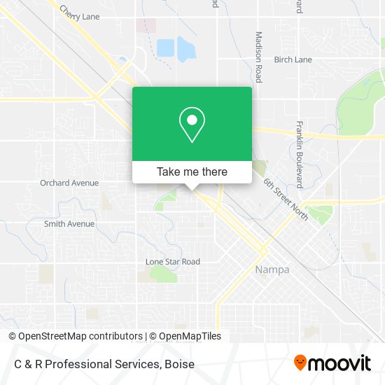 C & R Professional Services map