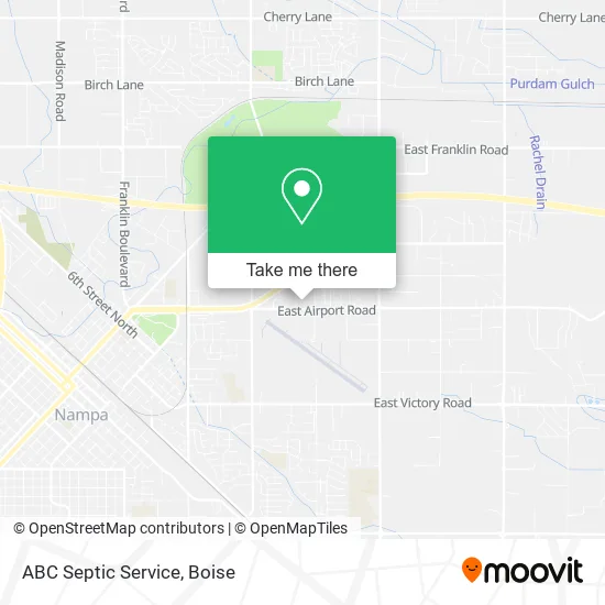 ABC Septic Service map
