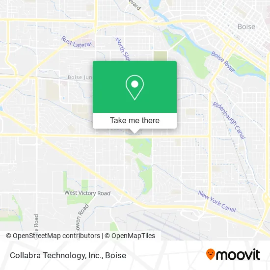 Mapa de Collabra Technology, Inc.