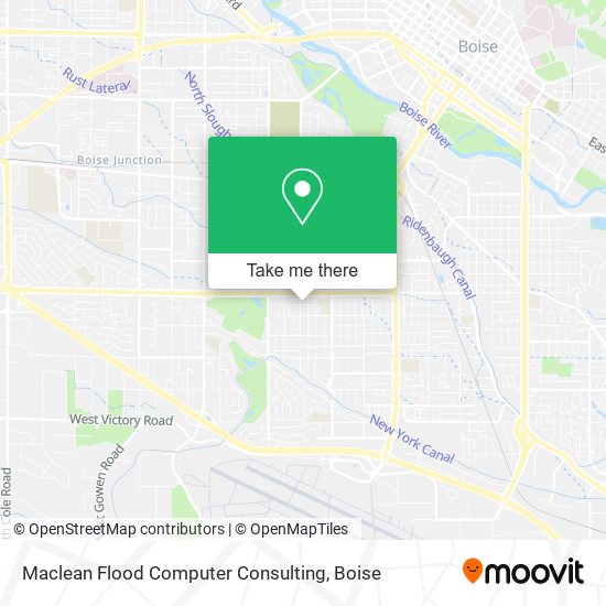 Maclean Flood Computer Consulting map