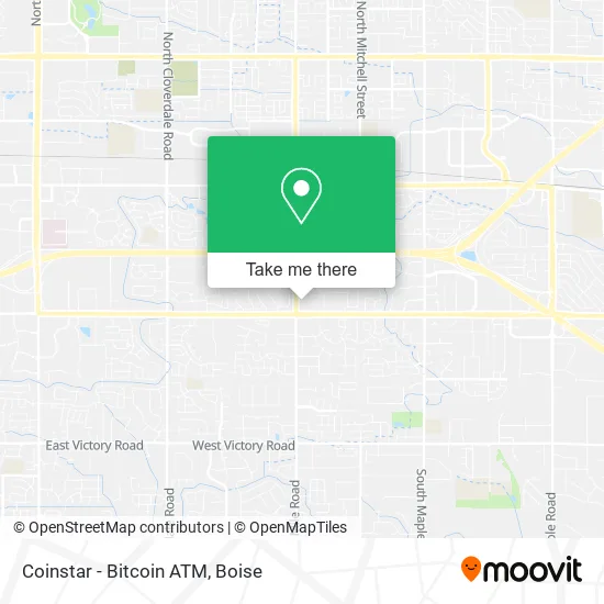 Coinstar - Bitcoin ATM map