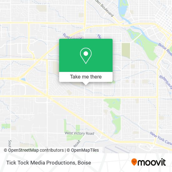 Tick Tock Media Productions map