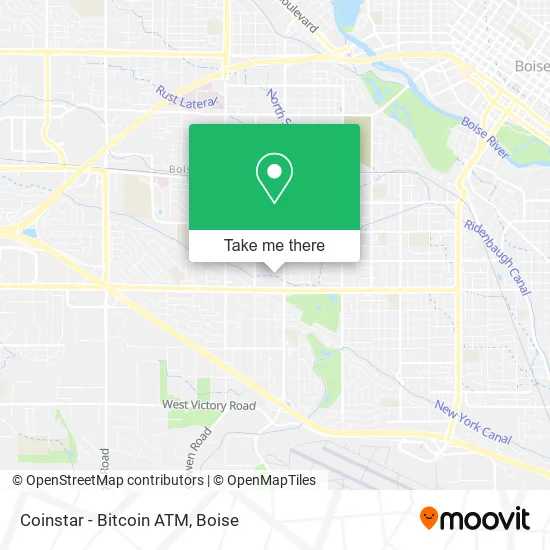 Coinstar - Bitcoin ATM map