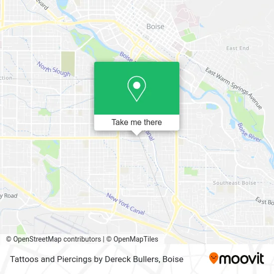 Tattoos and Piercings by Dereck Bullers map