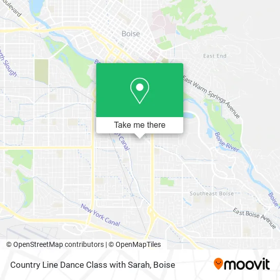 Country Line Dance Class with Sarah map