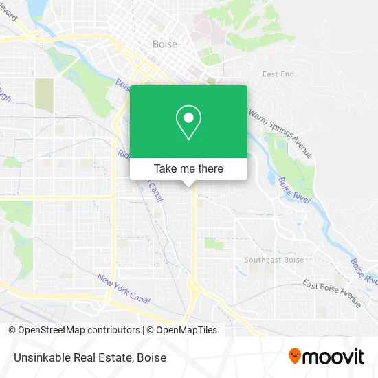 Unsinkable Real Estate map