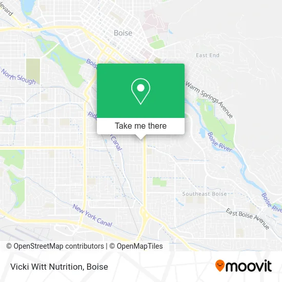 Vicki Witt Nutrition map
