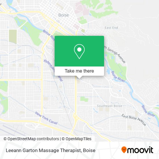 Mapa de Leeann Garton Massage Therapist