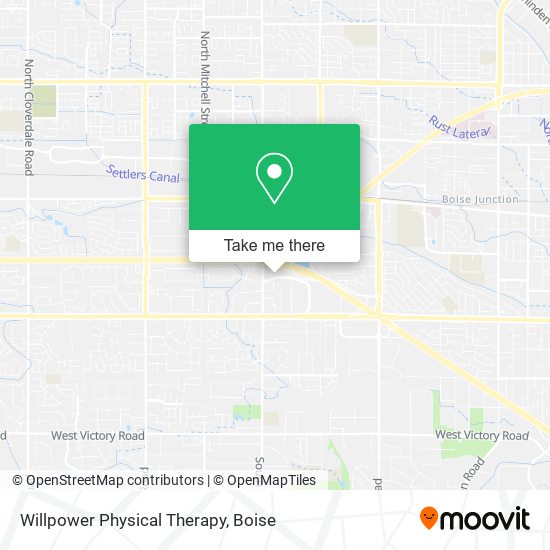 Willpower Physical Therapy map