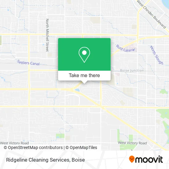 Ridgeline Cleaning Services map