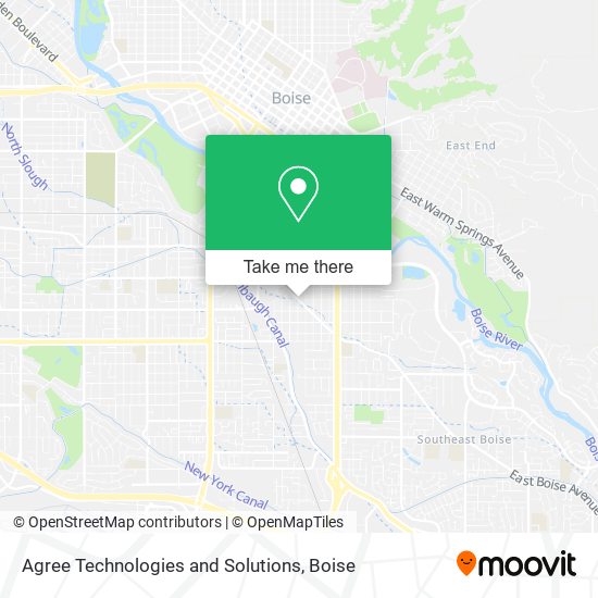 Mapa de Agree Technologies and Solutions
