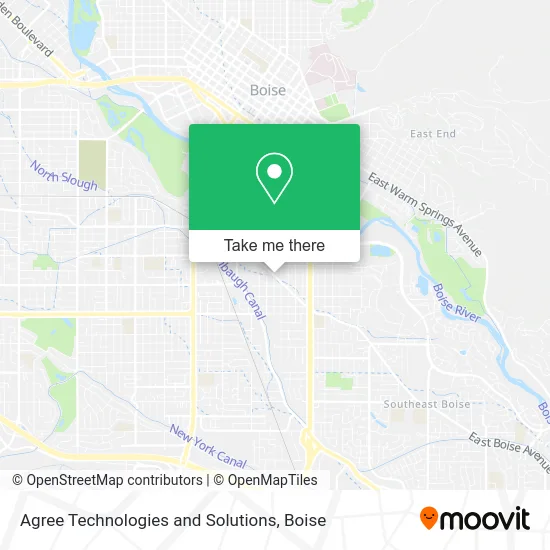 Agree Technologies and Solutions map