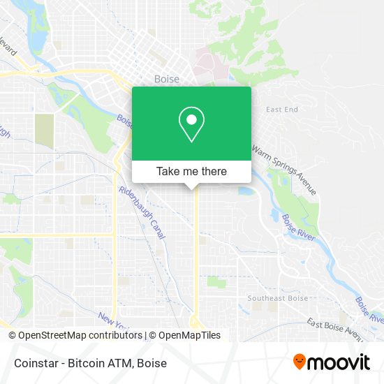 Coinstar - Bitcoin ATM map