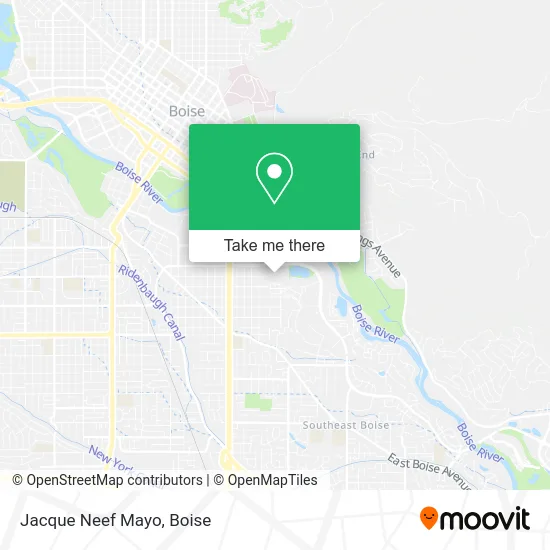 Jacque Neef Mayo map