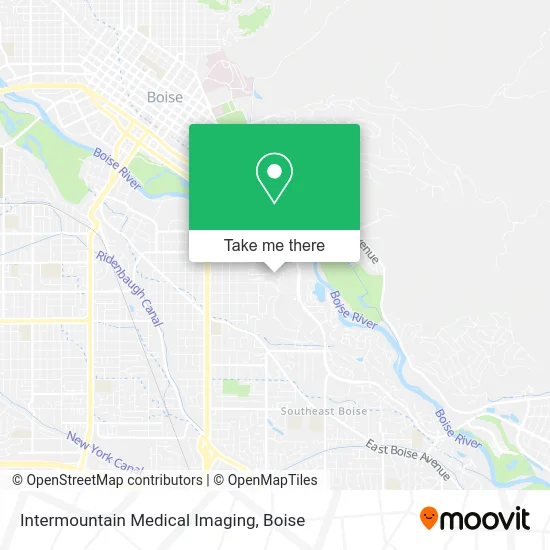 Intermountain Medical Imaging map