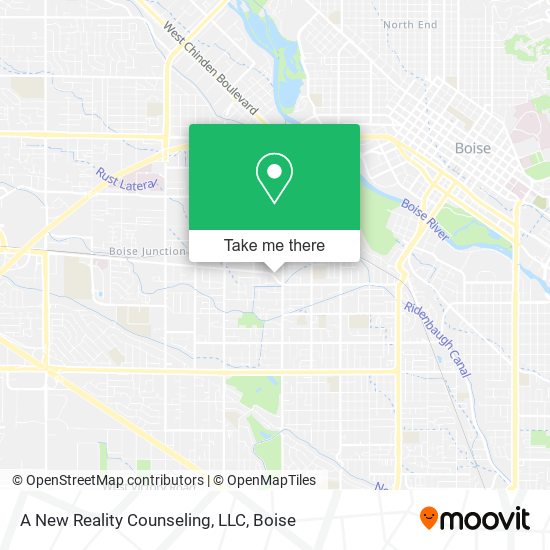 A New Reality Counseling, LLC map