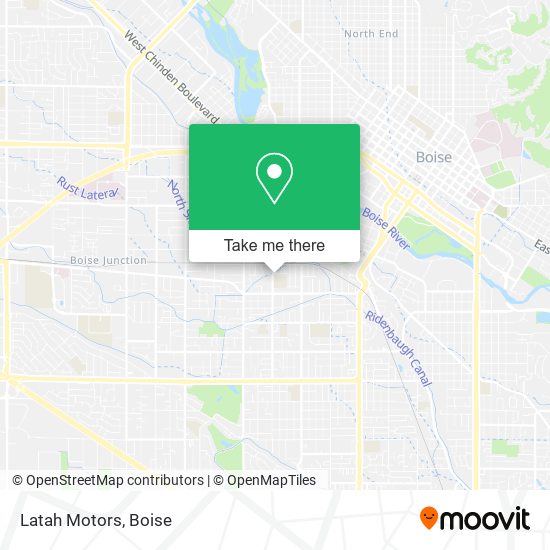 Latah Motors map