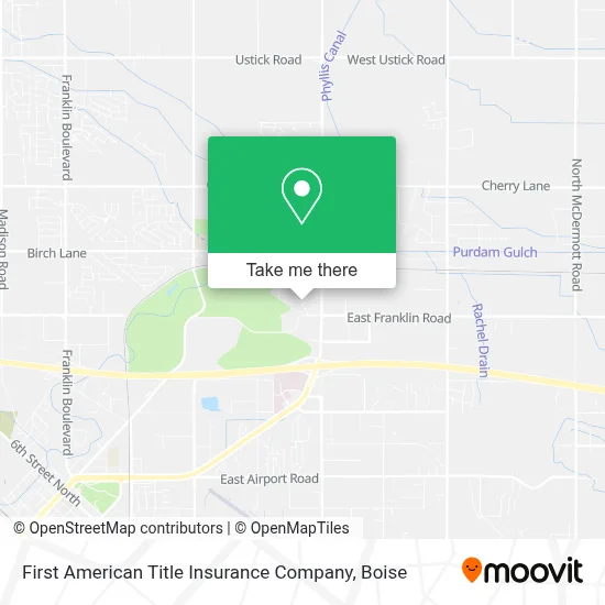 First American Title Insurance Company map