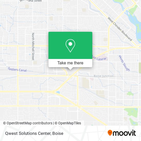 Qwest Solutions Center map