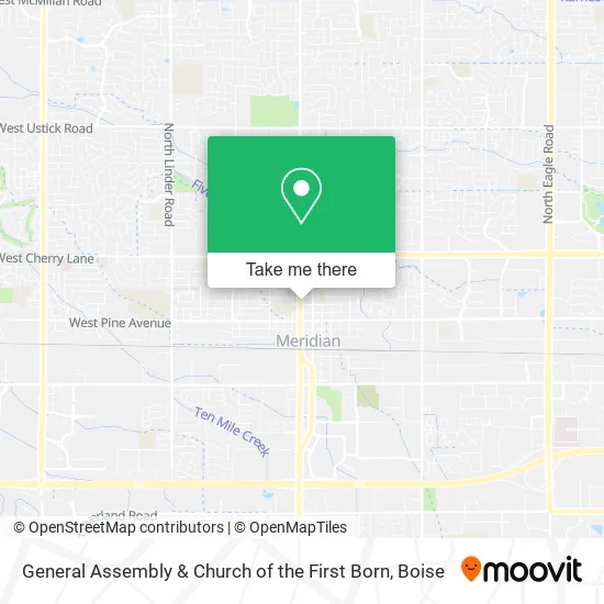 Mapa de General Assembly & Church of the First Born