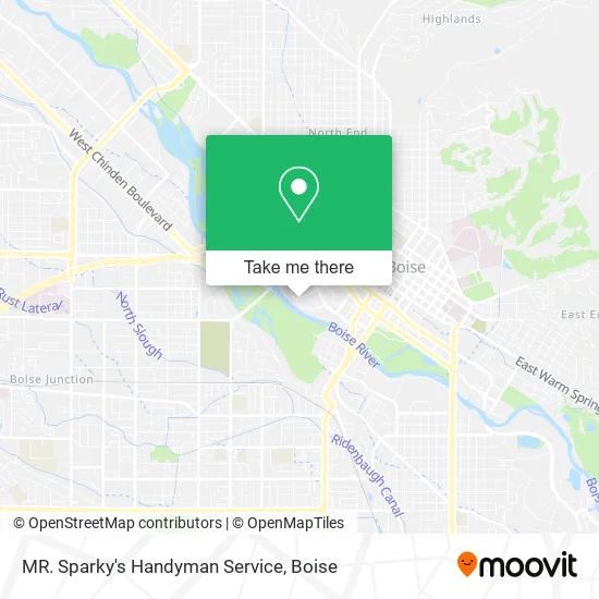 MR. Sparky's Handyman Service map