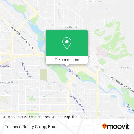 Trailhead Realty Group map