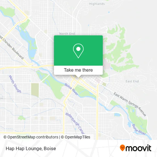 Hap Hap Lounge map
